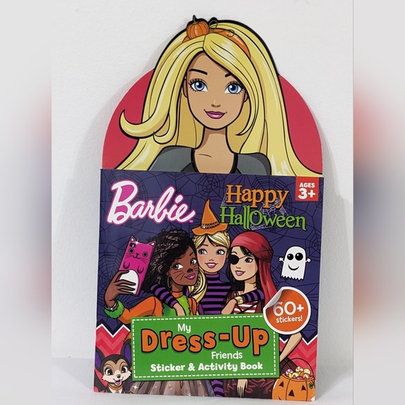 Barbie Happy Halloween Sticker & Activity Book - Picture 1 of 6